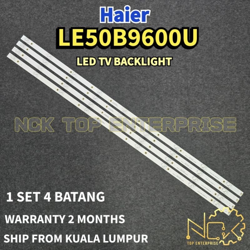 Haier LE50B9600U TV LED BACKLIGHT BARU READY STOCK LE50B9600 | Shopee ...