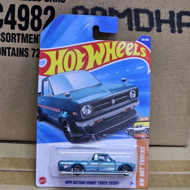 1975 Datsun Sunny Truck (B120) Hot Wheels 2025 Super Treasure Hunt -  HWtreasure.com