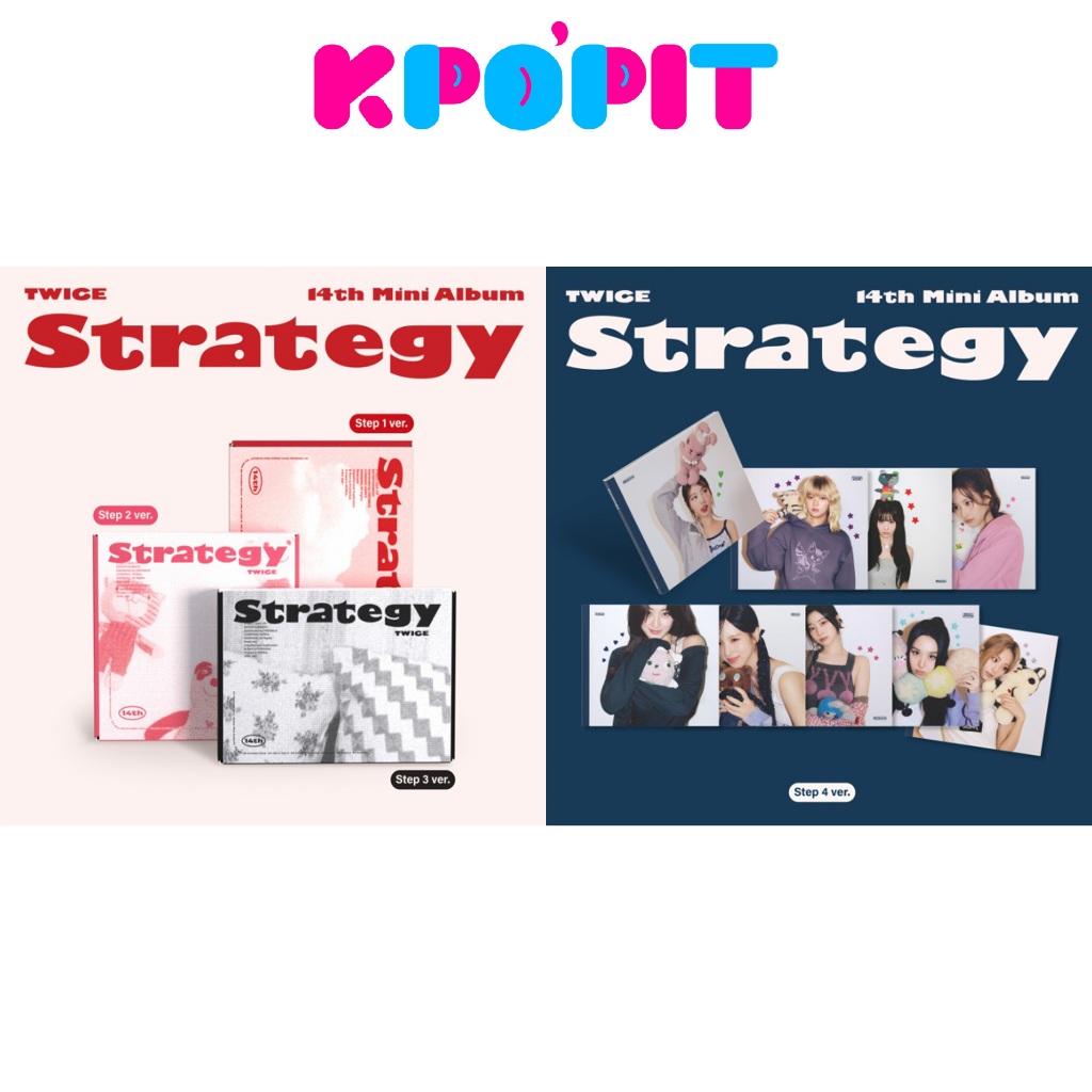 Twice Book TWICE 14th Mini Album - STRATEGY - SD-K Store Twice