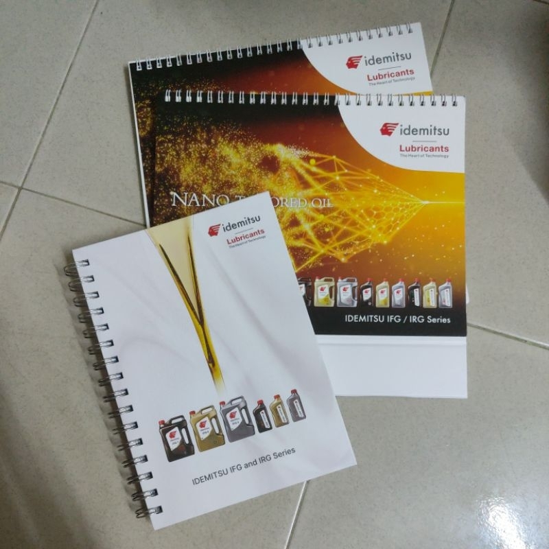 Calendar/ Table Calendar / Diary (IDEMITSU/Liqui Moly/Acrylic) Shopee