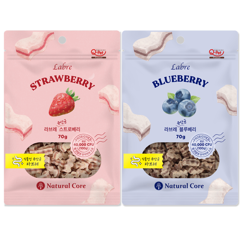 [Bundle of 3] [Natural Core] Labre for Dogs 70g / Contains Plant-based ...