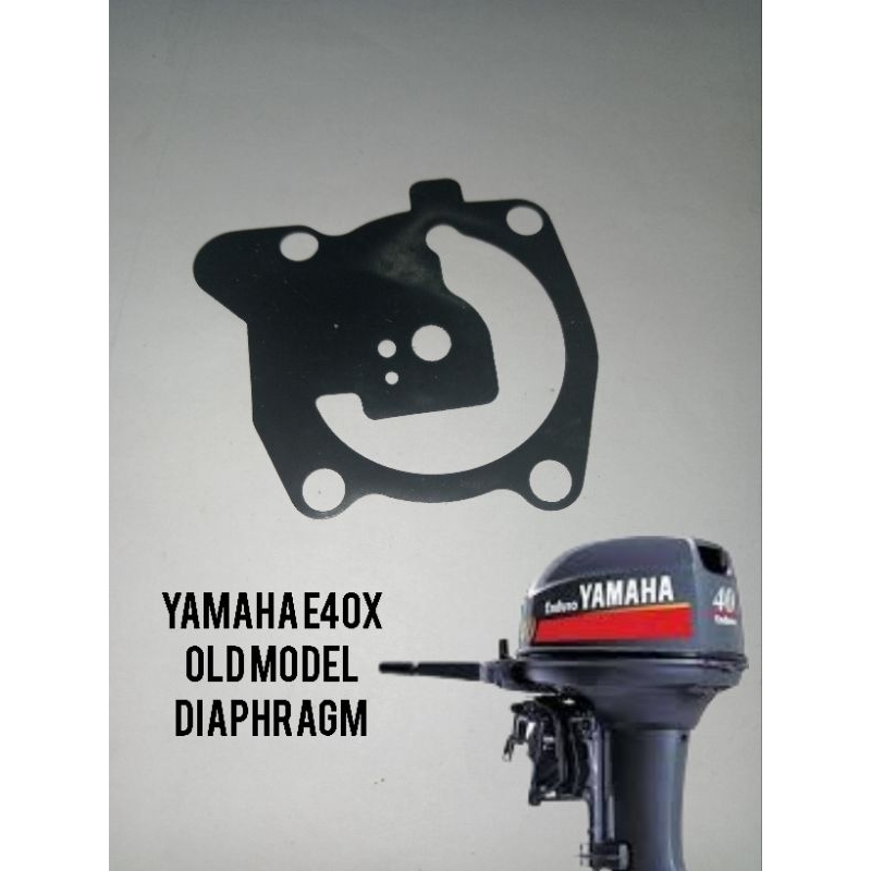 YAMAHA OBM E40X old model diagramm 66T-14384 # 2 stroke outboard engine ...
