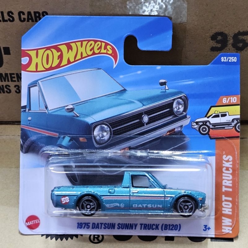 1975 Datsun Sunny Truck (B120) Hot Wheels 2025 Super Treasure Hunt -  HWtreasure.com