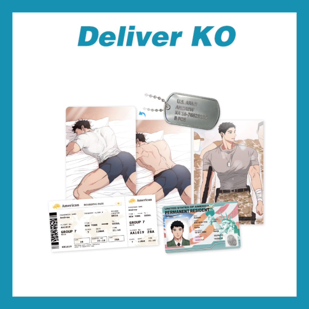 [Official Merch] BL Lezhin Bomtoon ARMY Seong-Ho SET | Shopee Malaysia