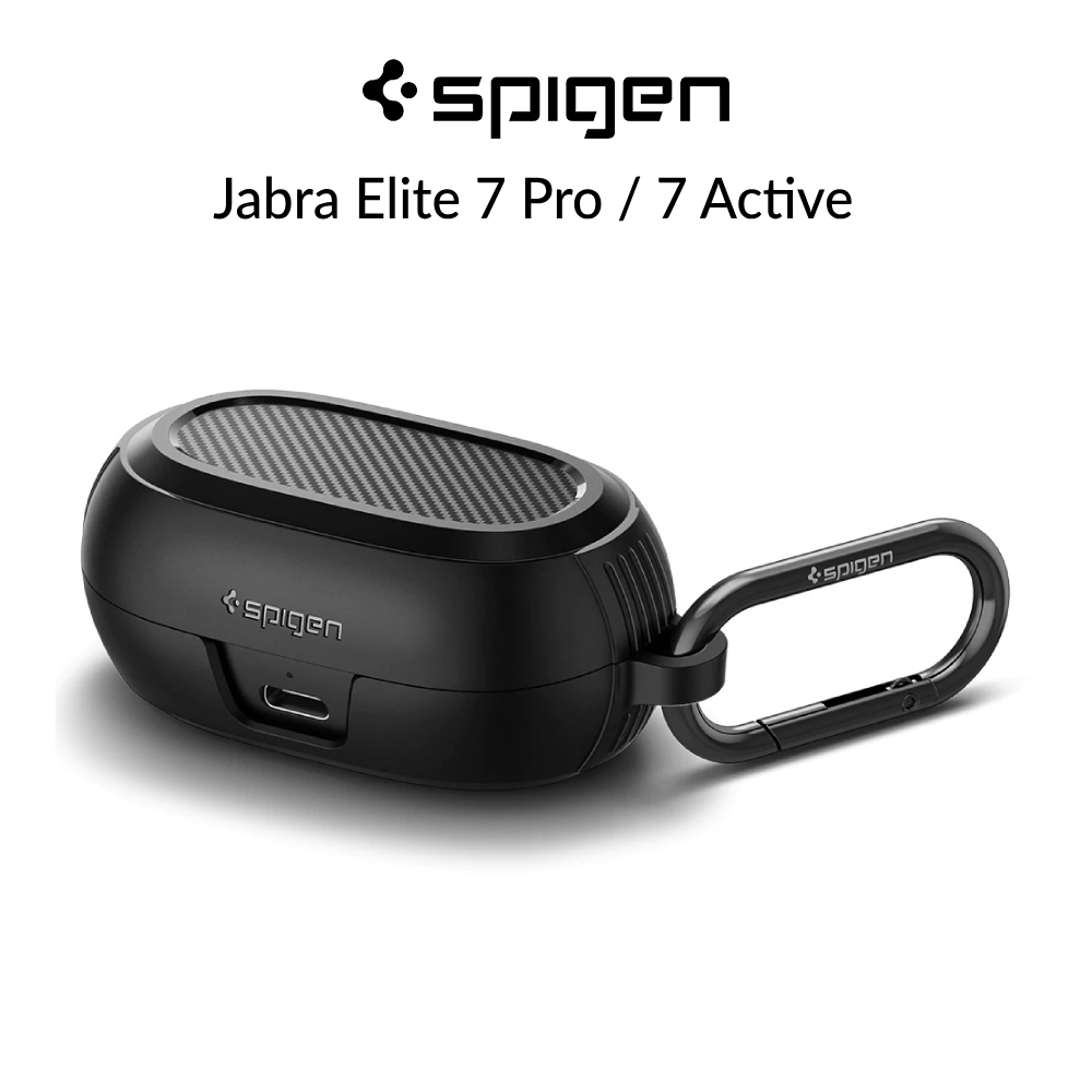 INF Étui de protection pour écouteurs Jabra Elite 7 Active avec mousqueton Black - Accessoires son audio - Rue du Commerce