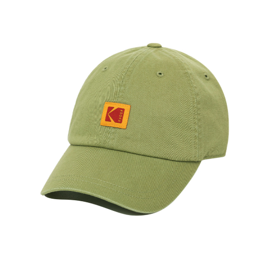KodakのSquare Logo Nylon Relax Fit Ball Cap 全5色 NEW KODAK APPAREL Square Logo Relaxed Fit Ballcap K5143LCP72