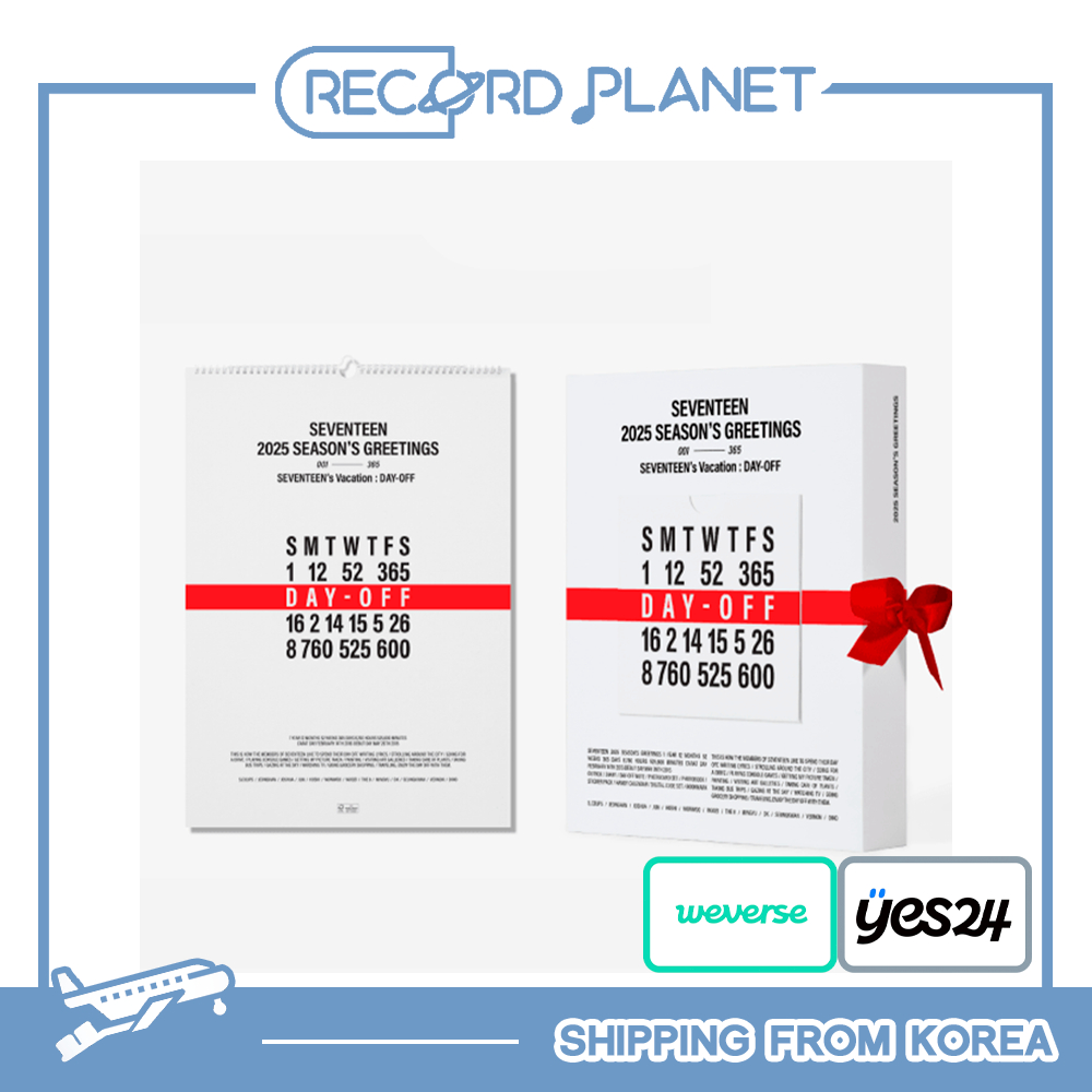 [POB] SEVENTEEN 2025 SEASON'S GREETINGS+WALL CALENDAR SET Shopee Malaysia