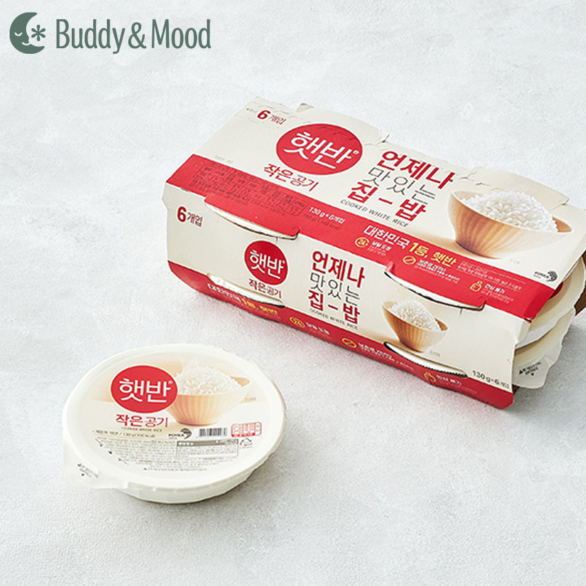 [CJ] Hetbahn Microwave Instant Rice 130g Series (Small Portion) / White ...