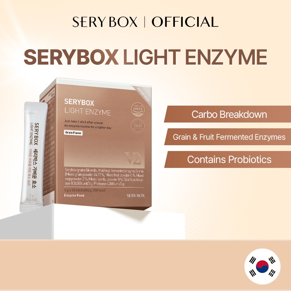 SERYBOX LIGHT ENZYME GRAIN FLAVOR 1box/28sticks | Shopee Malaysia