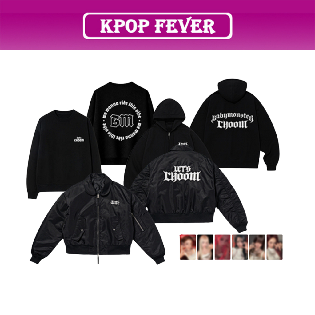 BABYMONSTER [CHOOM] MD / Sweatshirt, Zip-up Hoodie, Bomber Jacket
