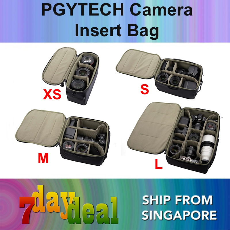 PGYTECH Camera Insert Bag (X-Small / Small / Medium / Large) | Shopee ...