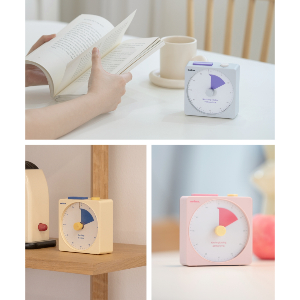 [NELNA] Focus On Timer Pomodoro Study Timer 6 colors / Additional ...