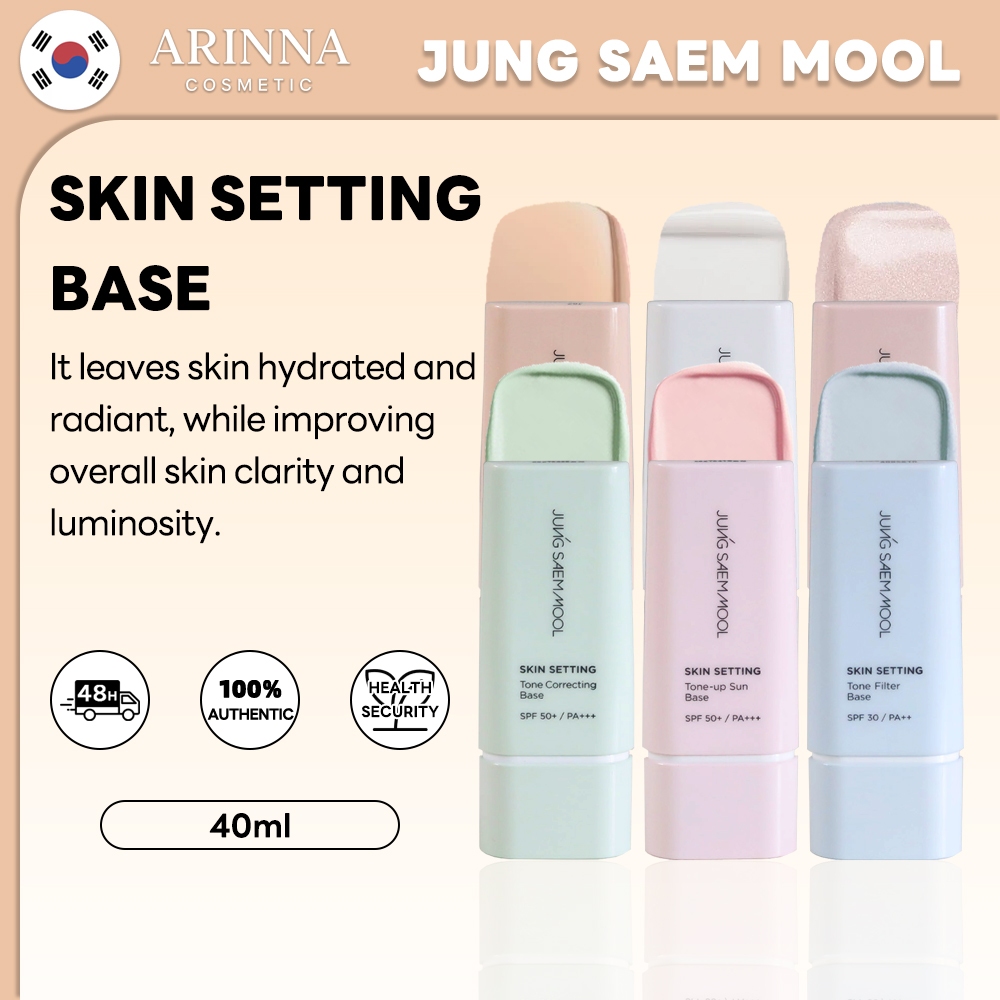 [JUNG SAEM MOOL] Skin Setting Base - Sun/Balancing/Correcting/Glowing ...