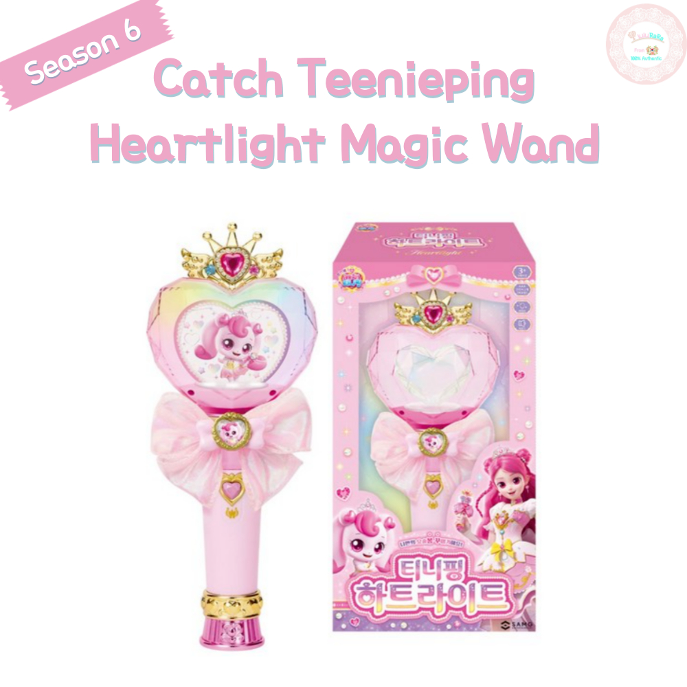 Season 6 Princess Catch Teenieping Heartlight Light-up Magic Wand Magic ...