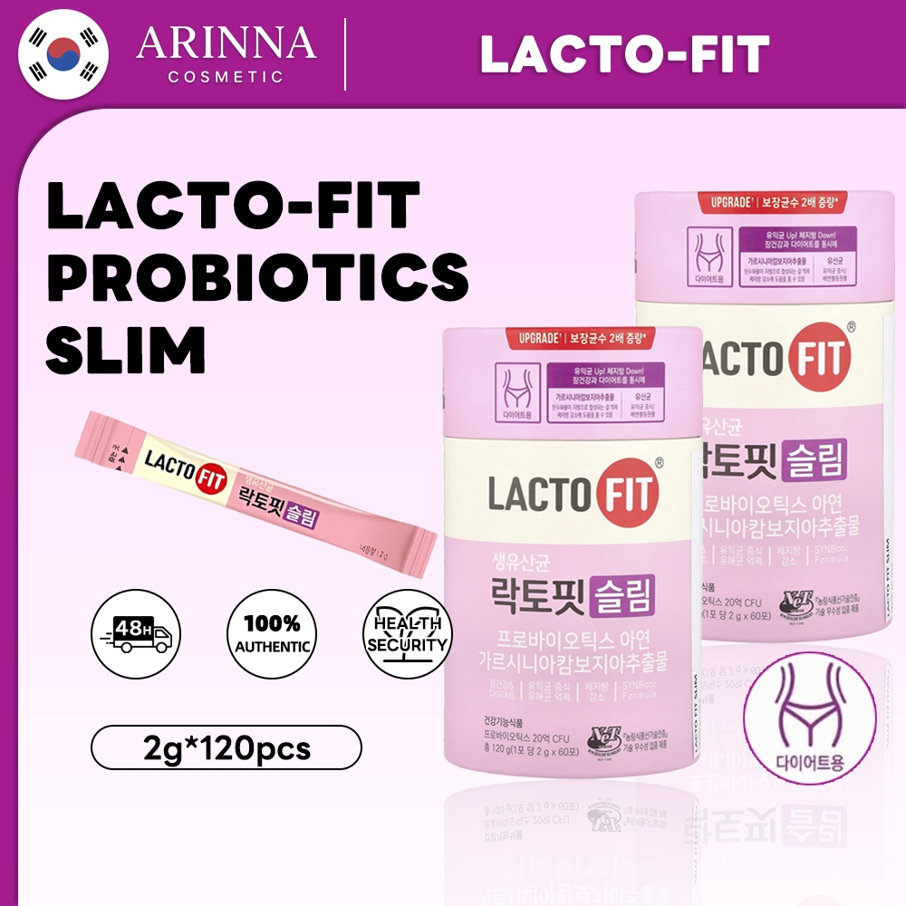 [Lacto-Fit] Probiotic Slim 2g*60 Sticks(1+1) | Shopee Malaysia