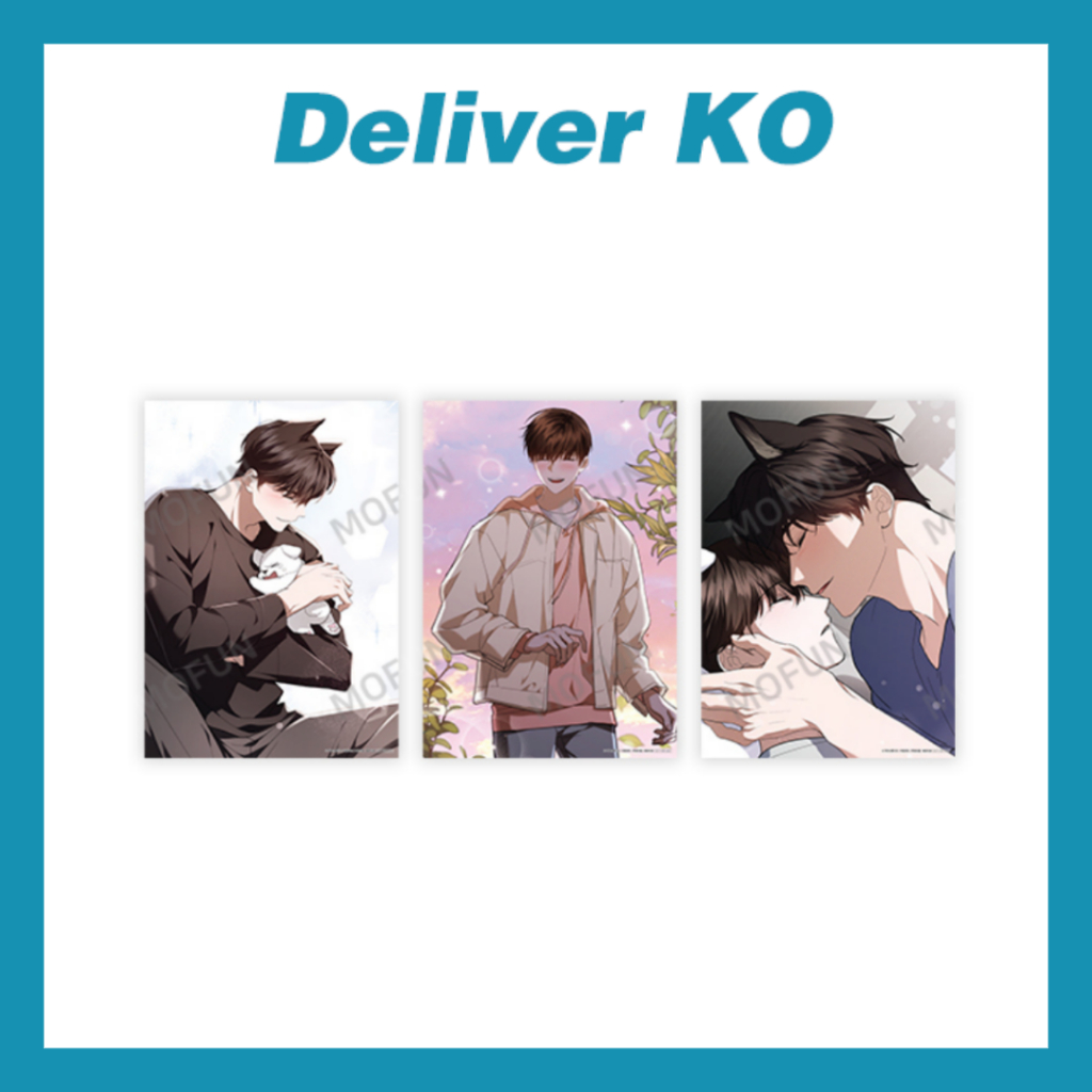 [Official Merch] Lezhin Bomtoon BL Webtoon A4 Limited edition poster ...