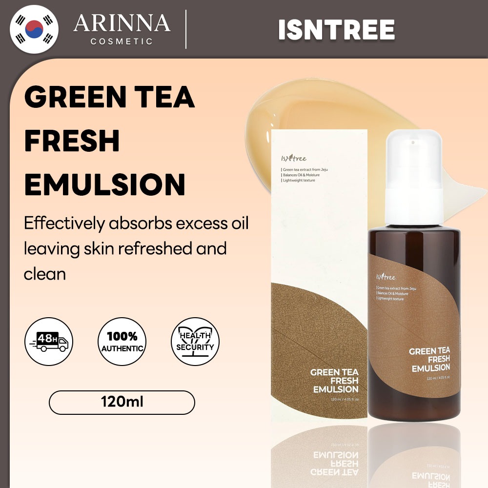 [Isntree]- Green Tea Fresh Emulsion 120ml | Shopee Malaysia