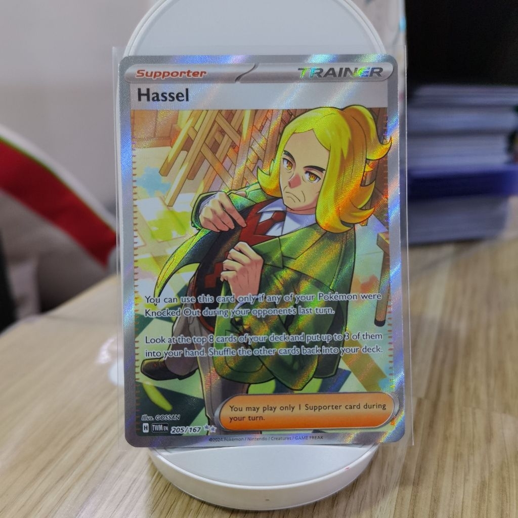 Hassel - 205/167 - Full Art Secret RareScarlet and Violet: Twilight ...
