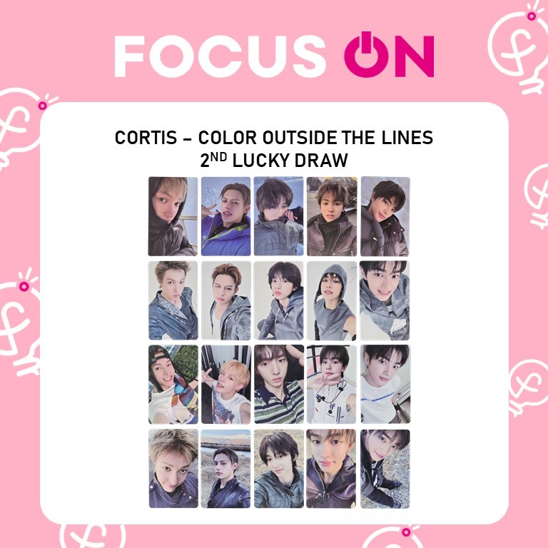 CORTIS 2ND LUCKYDRAW WEVERSE BEATROAD MUSICKOREA SOUNDWAVE COLOR