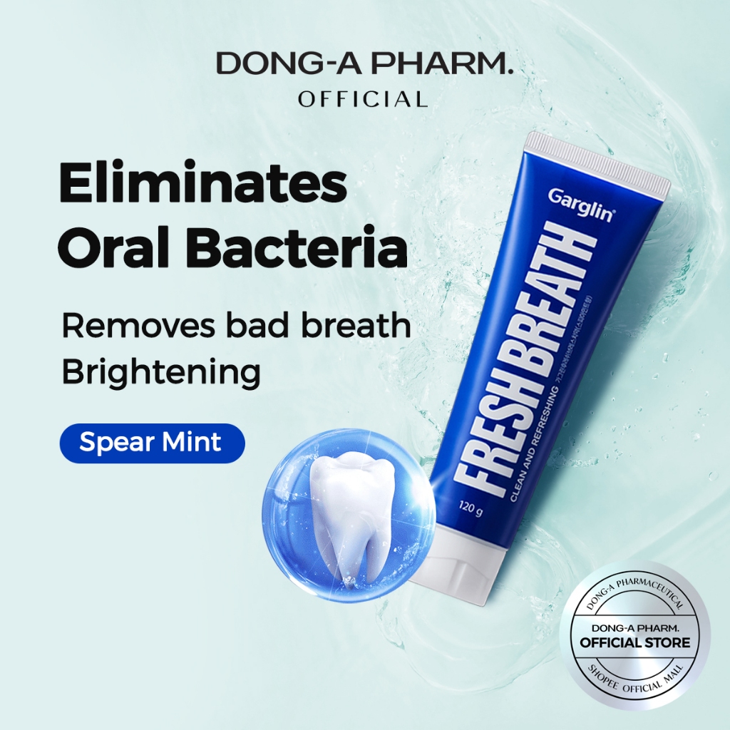 [GARGLIN] Fresh Breath Toothpaste SpearMint Flavor 120g | Shopee Malaysia