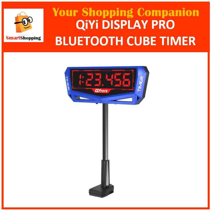 QiYi Display Pro Bluetooth Speed Cube Timer Upgraded LED Display WCA ...
