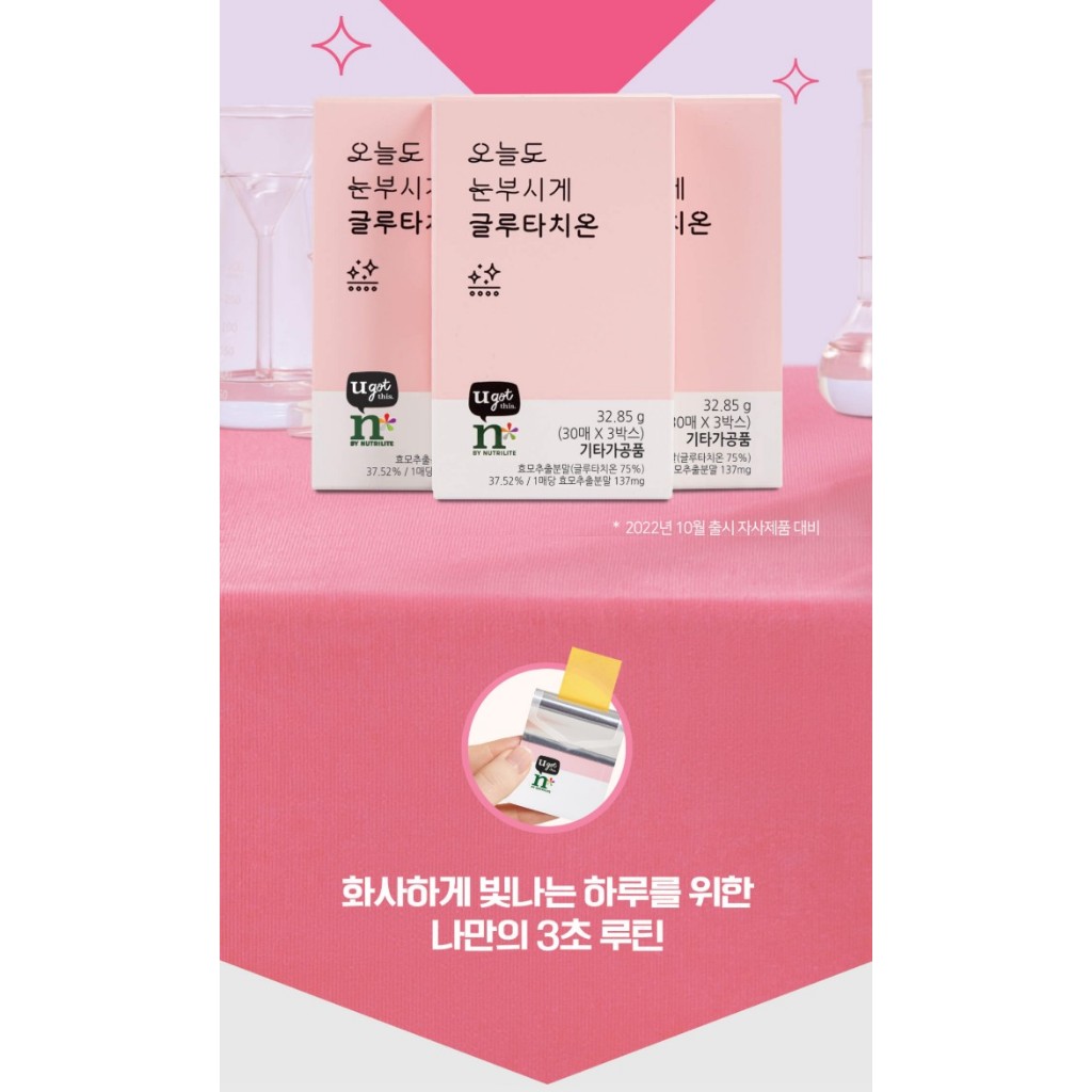 Amway Glutathione (30 sheets x 1 BOX) glutathione, beauty supplement,  Korean supplement, daily beauty care, set, Korean beauty product, U Got  This, K-beauty supplement | Shopee Malaysia