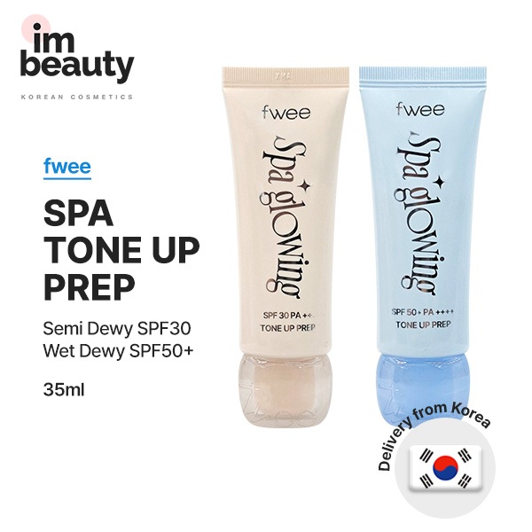 [FWEE] Spa Glowing UV Tone Up Base 35ml | Sunscreen & Makeup Base(2 ...