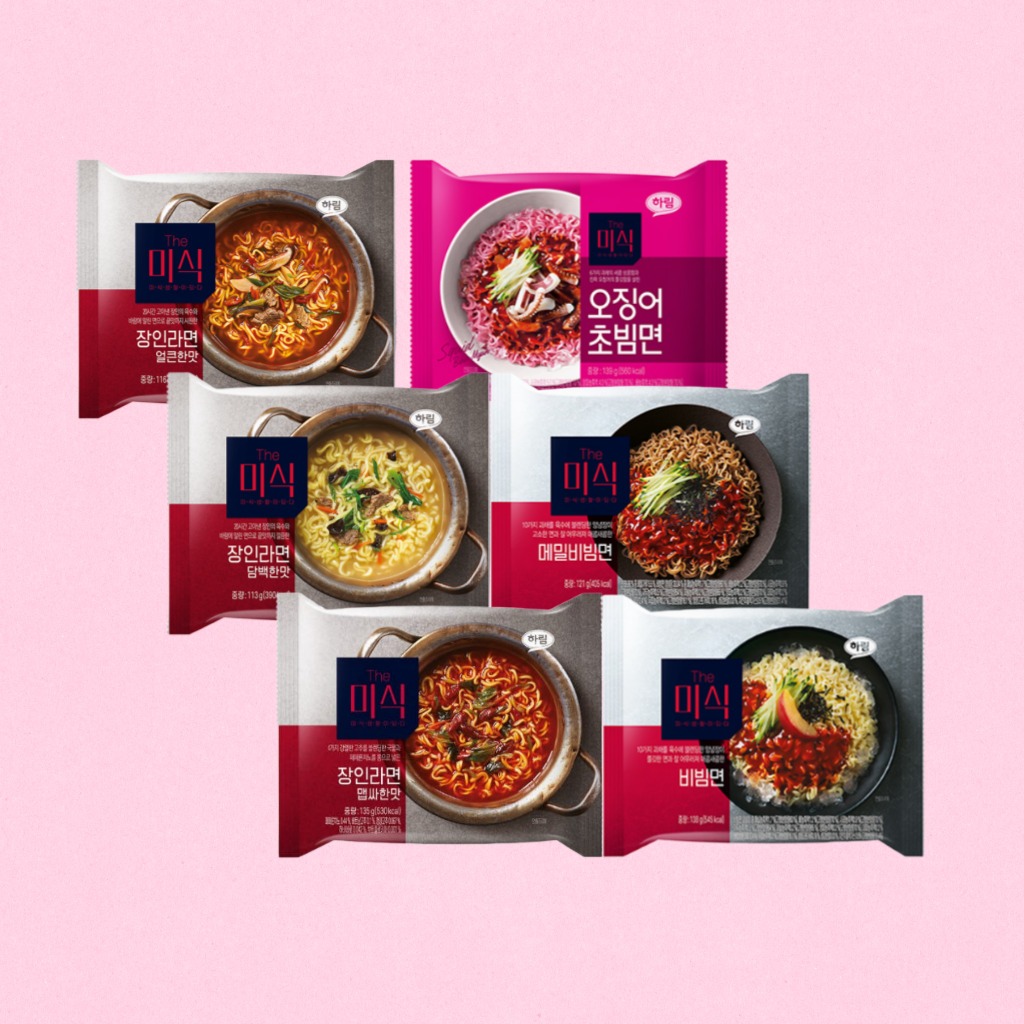 Korean The Misik Jangin Ramen Bibimmyeon 1Pack 6Types | Shopee Malaysia