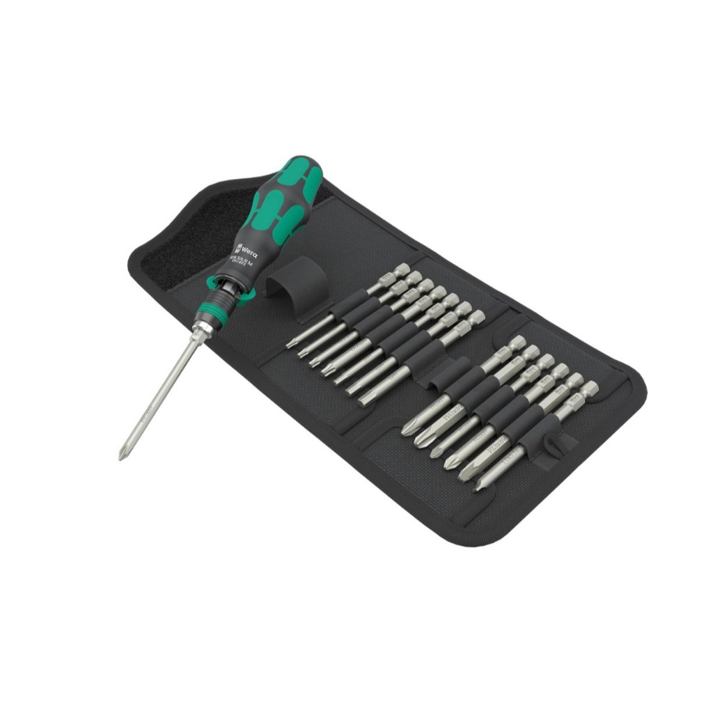 Wera Kraftform Kompakt 838 RA-R M Ratcheting Screwdriver Set 1 | Shopee ...
