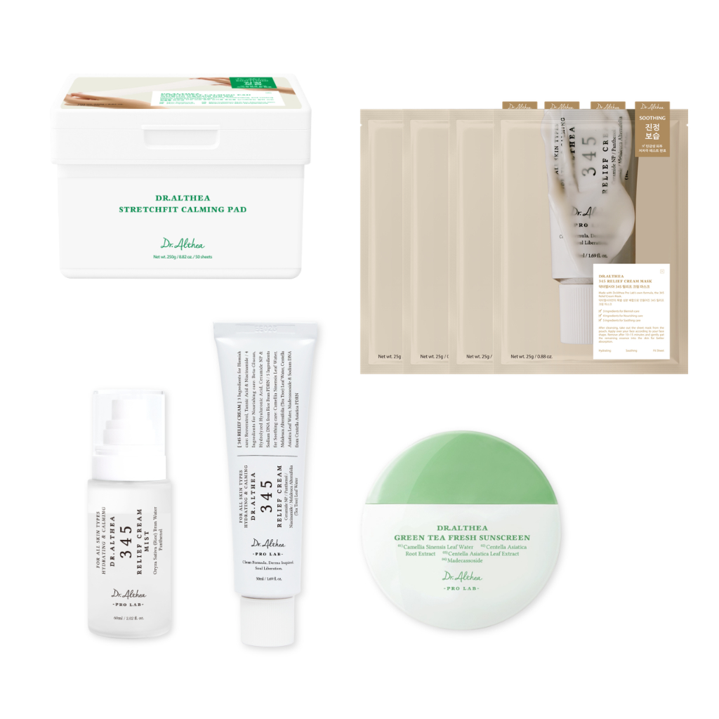 Dr.Althea Relief Complete Care SET | Stretchfit Calming Pad + 345 ...