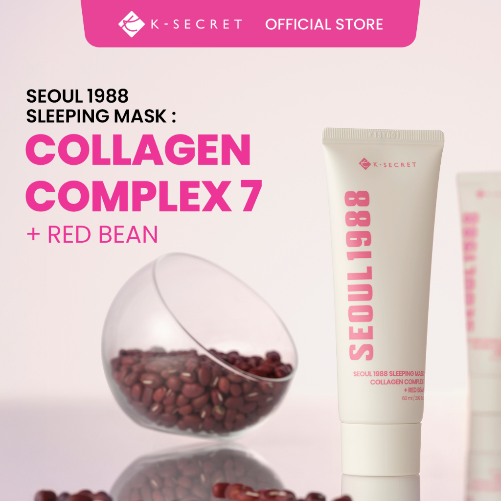 [KSECRET Official] SEOUL 1988 SLEEPING MASK : COLLAGEN COMPLEX 7 + RED ...