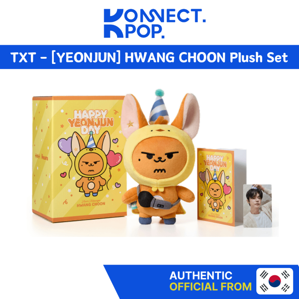 TOMORROW X TOGETHER(TXT) - [YEONJUN] HWANG CHOON Plush Set | Shopee ...