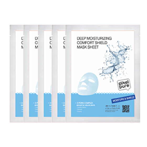 Pixelpure Deep Moisturizing Comport Shield Mask(5 sheets) | Shopee Malaysia