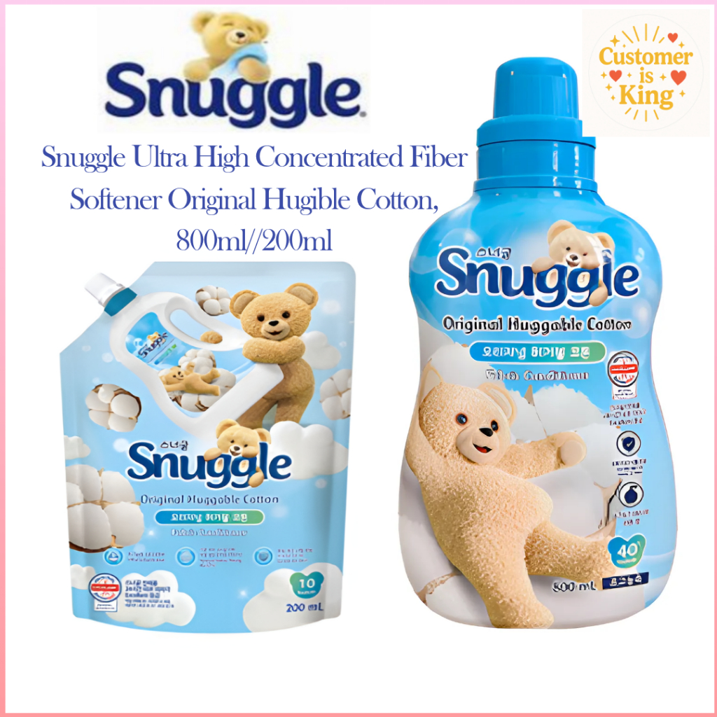 Snuggle Ultra High Concentrated Fabric Softener – Original Huggable ...