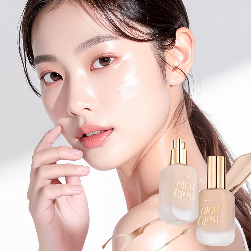 MKUP High Glow Long Lasting Foundation SPF34 -40g | Shopee Malaysia