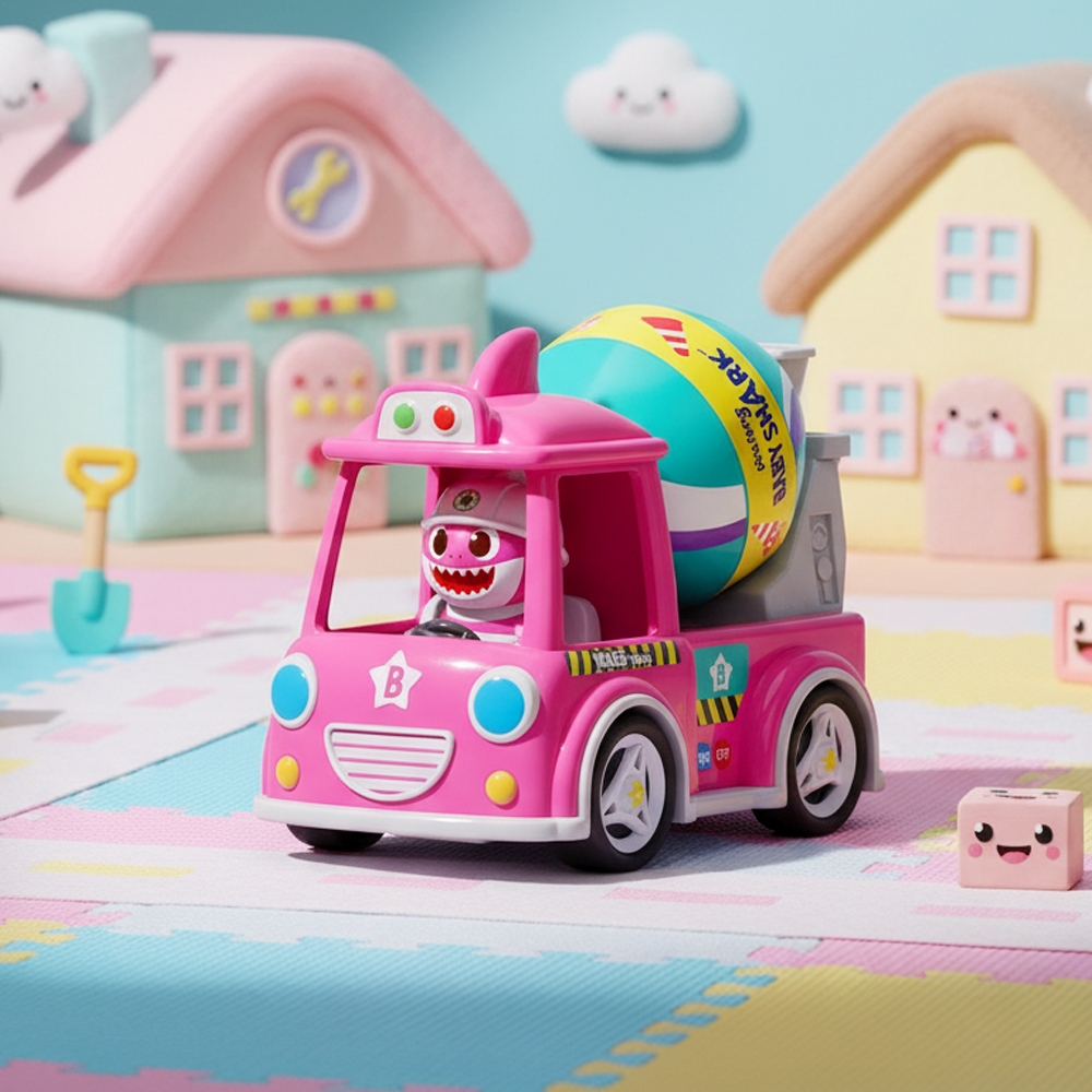Pinkfong Baby Shark Truck Mixer : with Mommy Shark figure | Shopee Malaysia