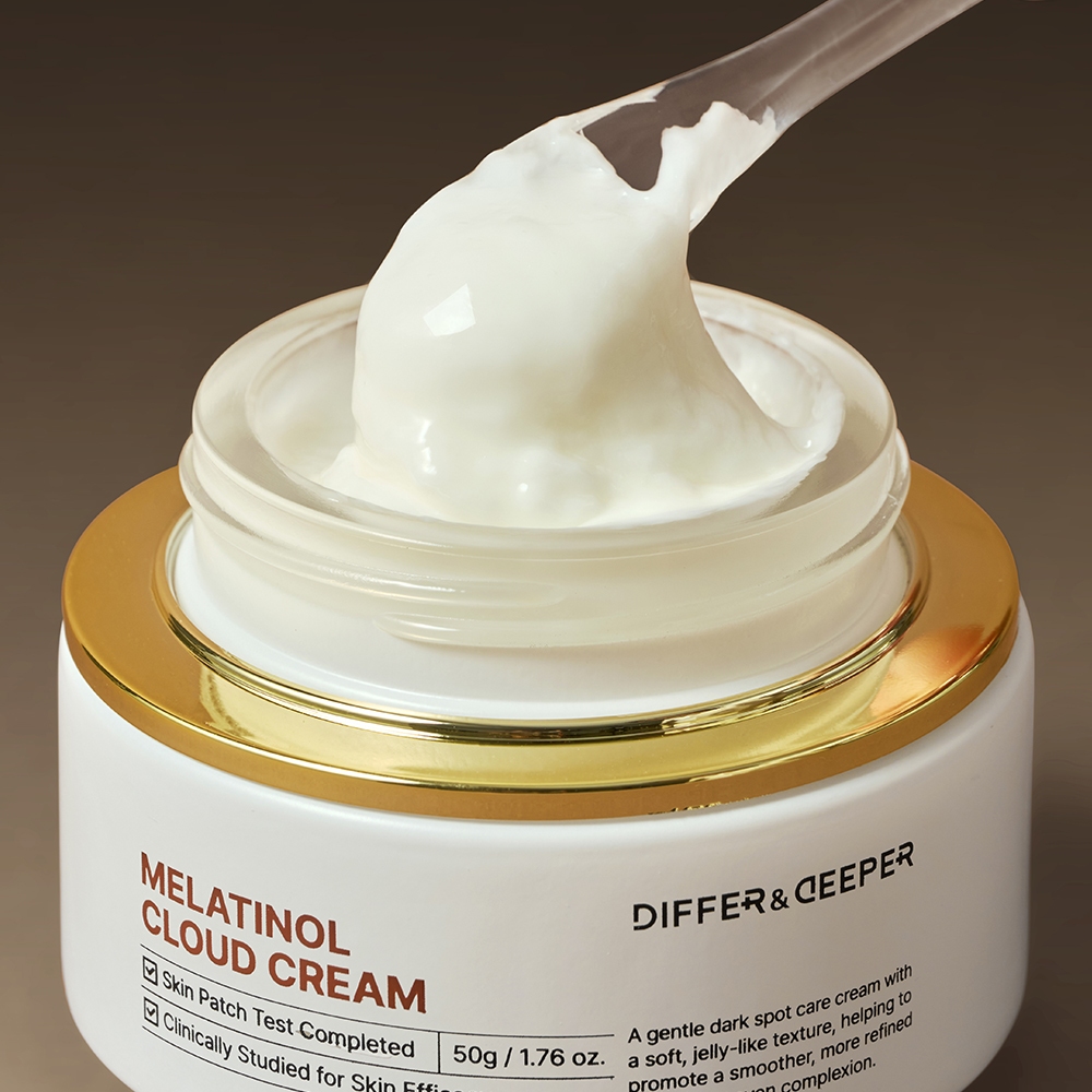DIFFER&DEEPER Melatinol Cloud Cream 50g Brightening Cloud