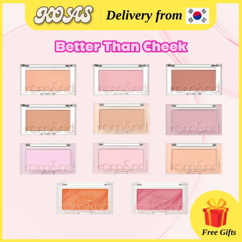Rom&nd Cheek Blusher 4g / 11 Colors / Romand Blush Makeup Collection ...
