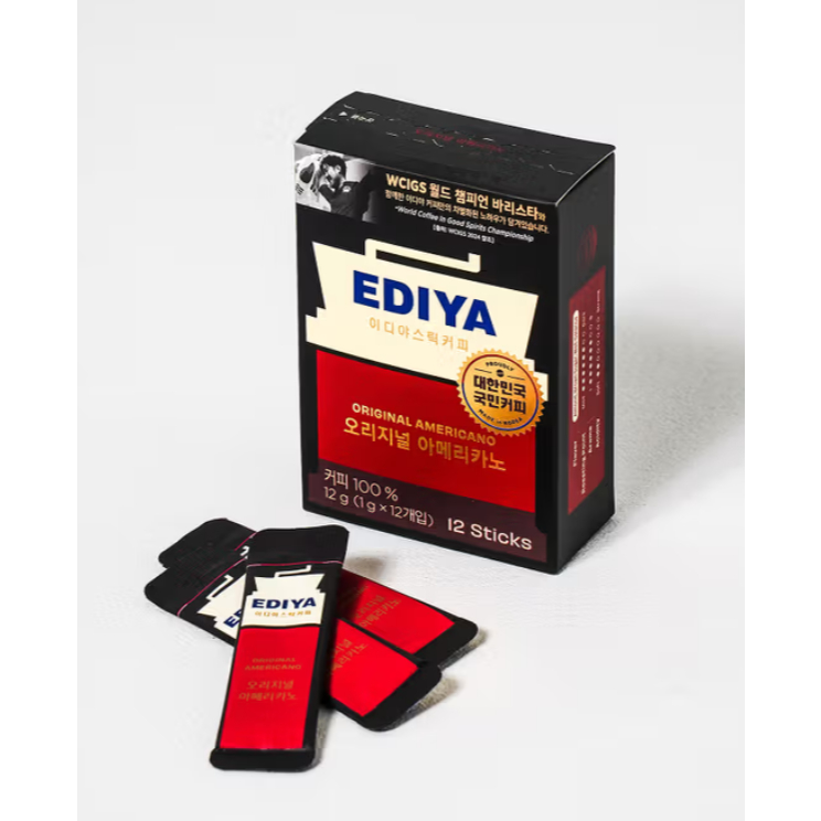 EDIYA Original Americano 12 Sticks | Shopee Malaysia
