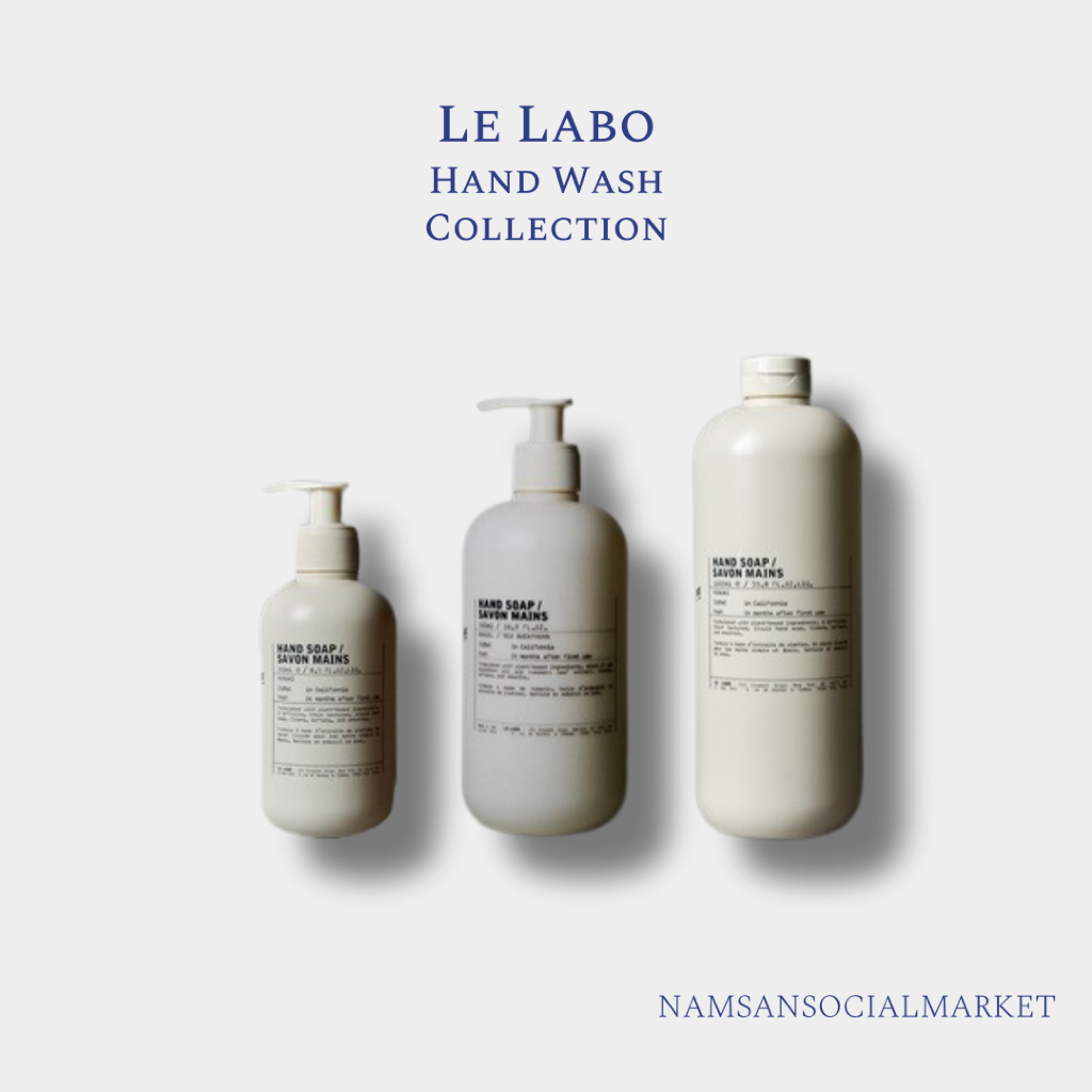[Le Labo] Hand Soap 250/500/1000ml — Hinoki / Basil | Botanical Clean ...