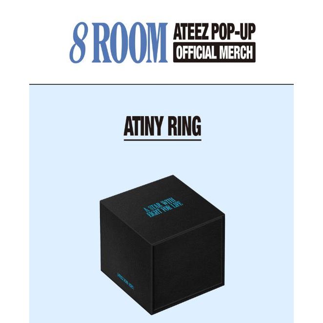 ATEEZ POP-UP '8ROOM' Official Merch - ATINY Ring | Shopee Malaysia
