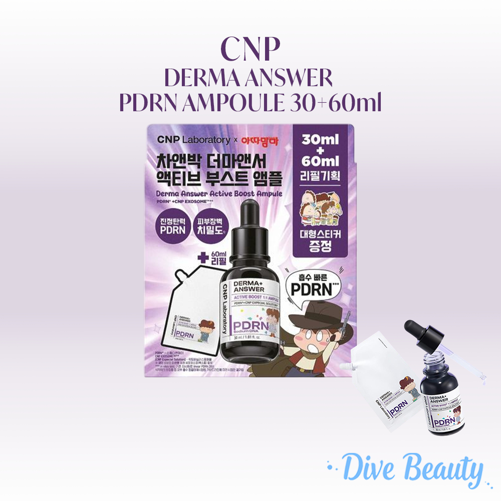 CNP Derma Answer PDRN Ampoule Mega Set 60ml (+30ml) | Shopee Malaysia