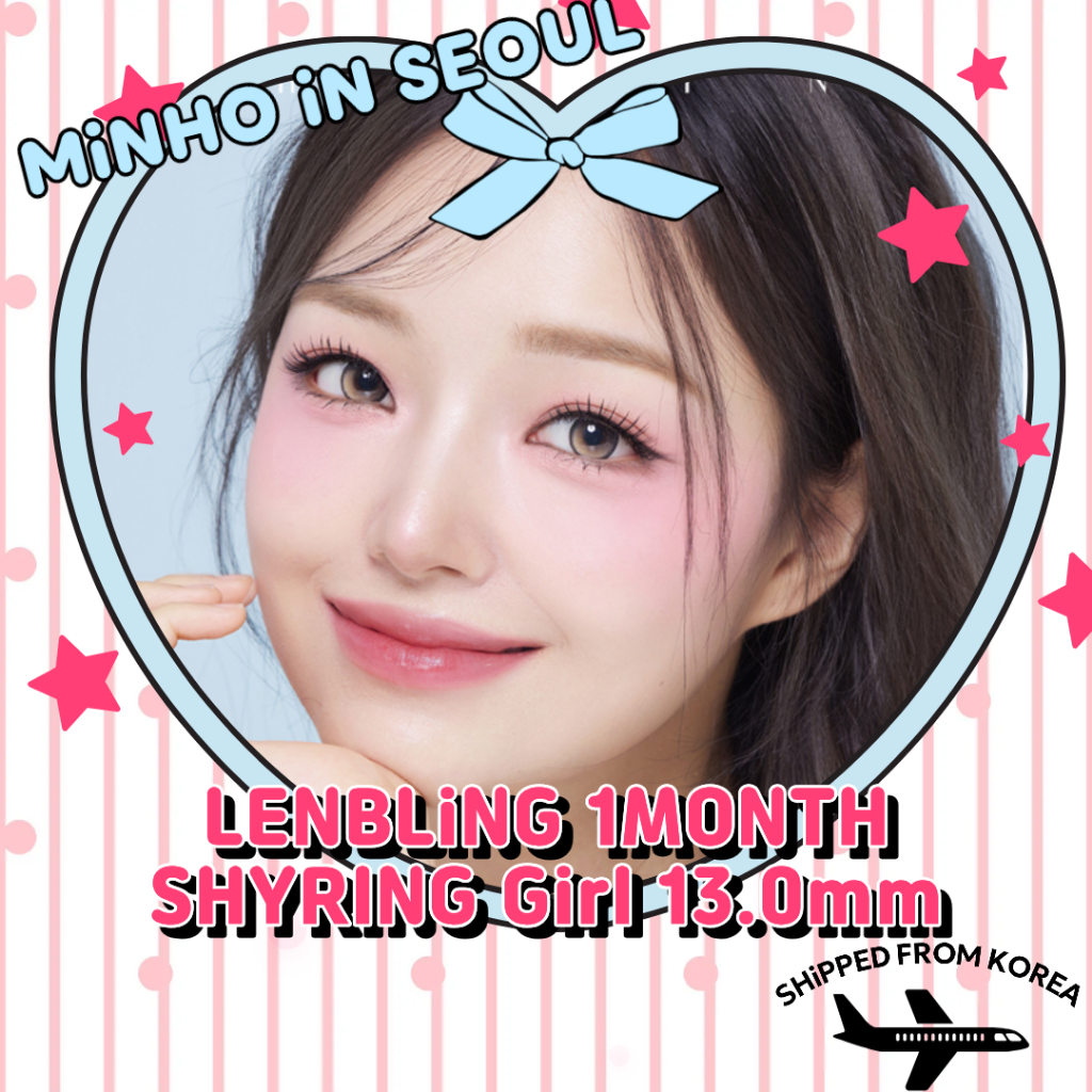 LENBLING SHYRING 1Monthly 3Color Contact Lenses| G.DIA 13.0mm K-Beauty ...