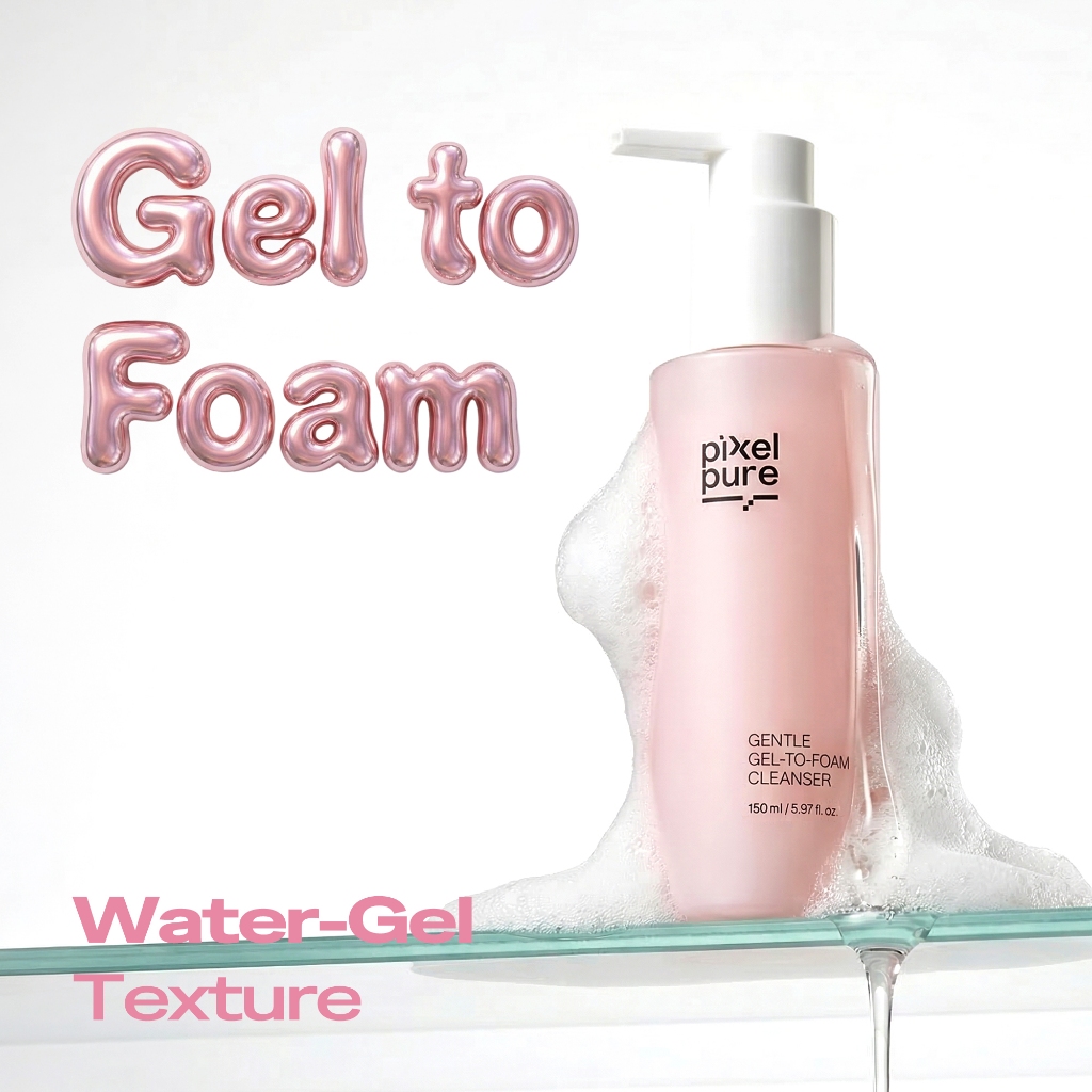 Pixelpure Gentle Gel-to-Foam Cleanser (145ml) | Shopee Malaysia