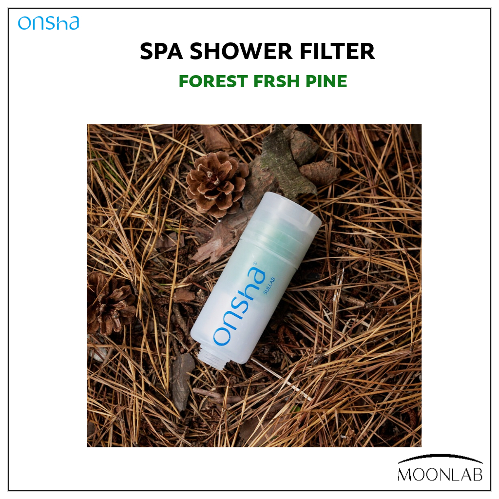 ONSHA Fresh Pine Refill | Mineral-Infusion Shower Cartridge Replacement ...