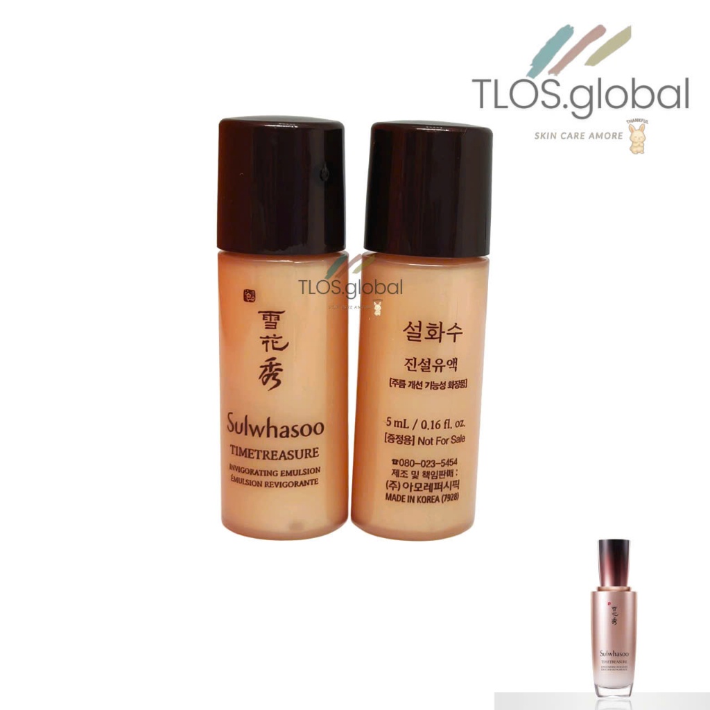!!SALES OFF!! 5pcs*5ml Sulwhasoo Timetreasure Invigorating Water or ...