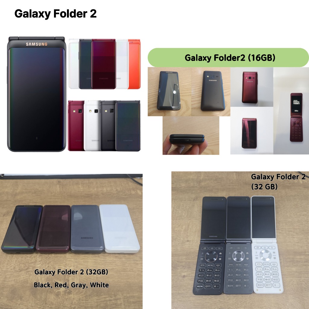 Samsung Galaxy Folder2 16GB SM-G160N -[used] No box ＊ | Shopee Malaysia