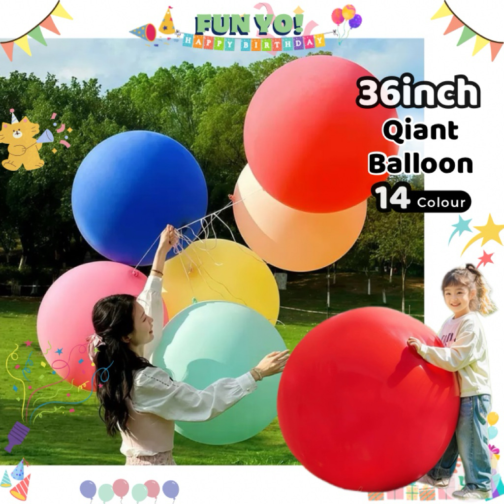 Giant Latex Balloon 36inch 90cm 1pcs For Birthday Wedding Party ...