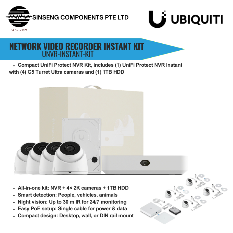 Ubiquiti UniFi UNVR-Instant-Kit – Network Video Recorder Instant Kit ...