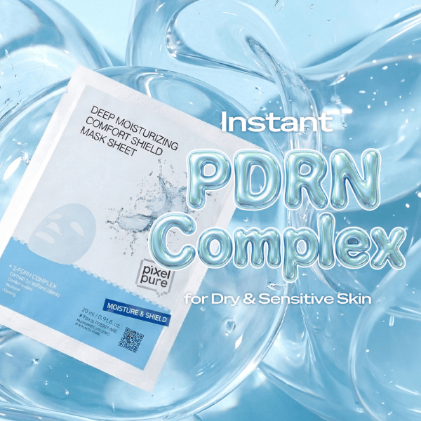 Pixelpure Deep Moisturizing Comport Shield Mask (5 Sheets) | Shopee ...